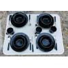 imageStansport 24Piece Enamel Camping Tableware SetBlack
