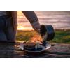 imageStansport 24Piece Enamel Camping Tableware SetBlue