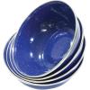 imageStansport 24Piece Enamel Camping Tableware SetBlue