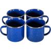 imageStansport 24Piece Enamel Camping Tableware SetBlue