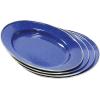 imageStansport 24Piece Enamel Camping Tableware SetBlue