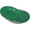 imageStansport 24Piece Enamel Camping Tableware SetGreen