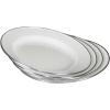 imageStansport 24Piece Enamel Camping Tableware SetWhite