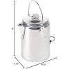 imageStansport Aluminum Percolator Coffee Pot with Wire Handle9 Cups