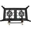 imageStansport Cast Iron Portable Camping StoveDouble Burner