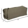 imageStansport Deluxe Duffel Bag with Shoulder StrapOlive Green