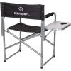 imageStansport Directors Chair with Side Table One Size Black