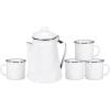 imageStansport Enamel Coffee PotWhite