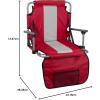 imageStansport Folding Stadium SeatRed