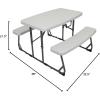 imageStansport Folding Utility Camp Table 27quot x 315quot x 236quotKids