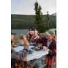 imageStansport Folding Utility Camp Table 27quot x 315quot x 236quotWith Benches