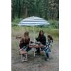 imageStansport Picnic Table and Umbrella Combo  BrownStandard Version