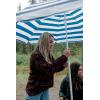 imageStansport Picnic Table and Umbrella Combo  BrownStandard Version