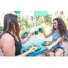 imageStansport Picnic Table and Umbrella Combo  GreenImproved New Version