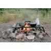 imageStansport Powder Coated Steel Portable Camp GrillLarge