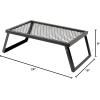 imageStansport Powder Coated Steel Portable Camp GrillMedium