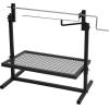 imageStansport Powder Coated Steel Portable Camp GrillRotiserrie Grill