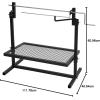 imageStansport Powder Coated Steel Portable Camp GrillRotiserrie Grill