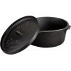 imageStansport PreSeasoned Cast Iron Dutch OvenWith Lid Lifter