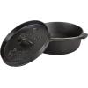 imageStansport PreSeasoned Cast Iron Dutch OvenWith Lid Lifter