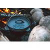 imageStansport PreSeasoned Cast Iron Dutch OvenWith Lid Lifter