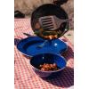 imageStansport SS Edge Enamel Mixing Bowl 575quot