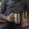imageStansport Stainless Steel Mug  Copper16 oz Camp Mug  Silver