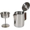 imageStansport Stainless Steel Percolator Coffee Pot 9 Cups 2769 Silver9 Cups