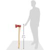 imageStansport Wood Handle AxeLong Handle  Broad Head