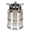 imageStansport Stainless Steel Wood Burning Stove Small  Portable Camping Backpacking Hiking  Picnic BBQ