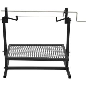 imageStansport Powder Coated Steel Portable Camp GrillRotiserrie Grill