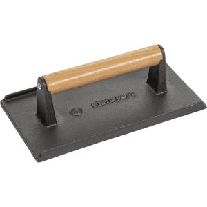 imageStansport Preseasoned Cast Iron Meat Press Gray 16315