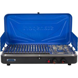 imageStansport Propane Outdoor Portable Camping StoveBlueBlack