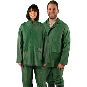 imageStansport Rainsuit2piece Laminated Rainsuit  Green
