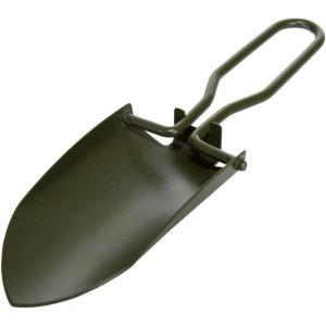 imageStansport Stainless Steel Folding Shovel with Sheath  Compact  5quot  Survival Caming Outdoor Hiking Gardening Backpacking Emergency Portable