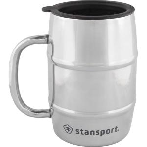 imageStansport Stainless Steel Mug  Copper16 oz Camp Mug  Silver