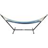 image:imageStansport Outdoor Camping Hammock with Pillow and StandBlueGreen